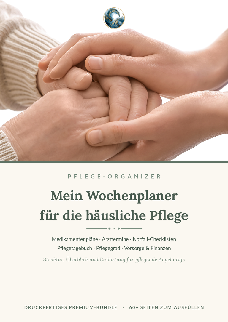 Pflege-Organizer Titelseite